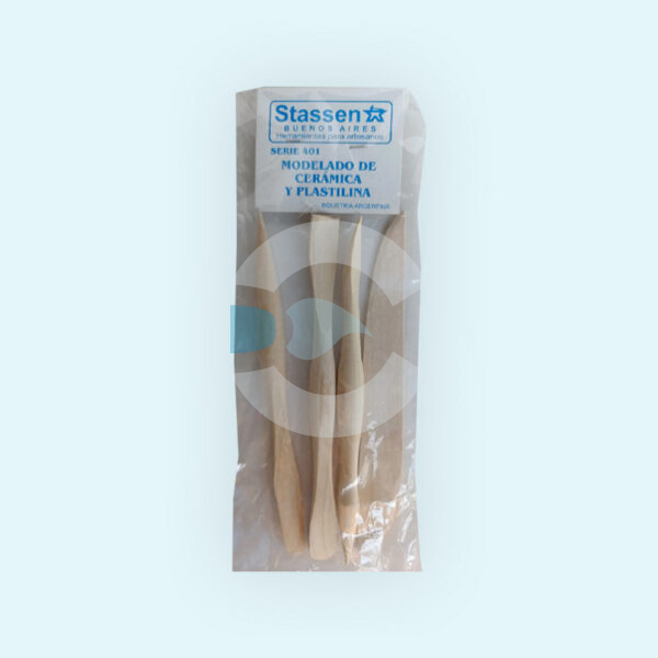 Set de Estecas Infantiles Madera Stassen S401 (4 Unidades)