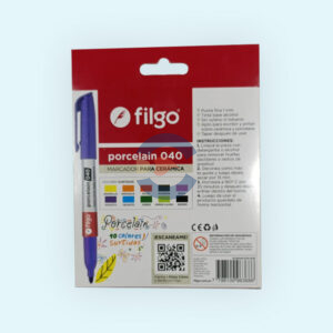 Marcadores para Cerámica Filgo Porcelain x 10 Unidades