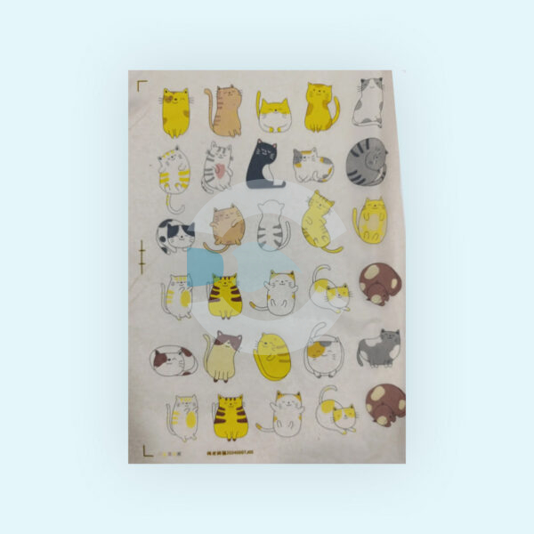 Papel de Transferencia Media Hoja 22 x 32 cm (Gato / Perro)