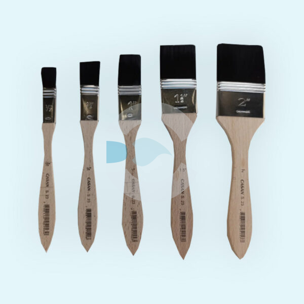Pinceleta Casan Cerda Negra S.23 (1/2" / 3/4" / 1" / 1/2" / 2)