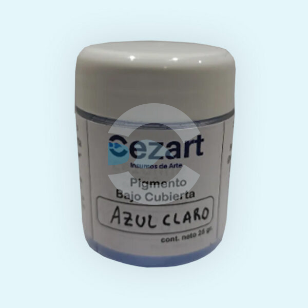 Pigmentos Bajo Cubierta (Listo para usar) Azul Claro BC0102 25 gr