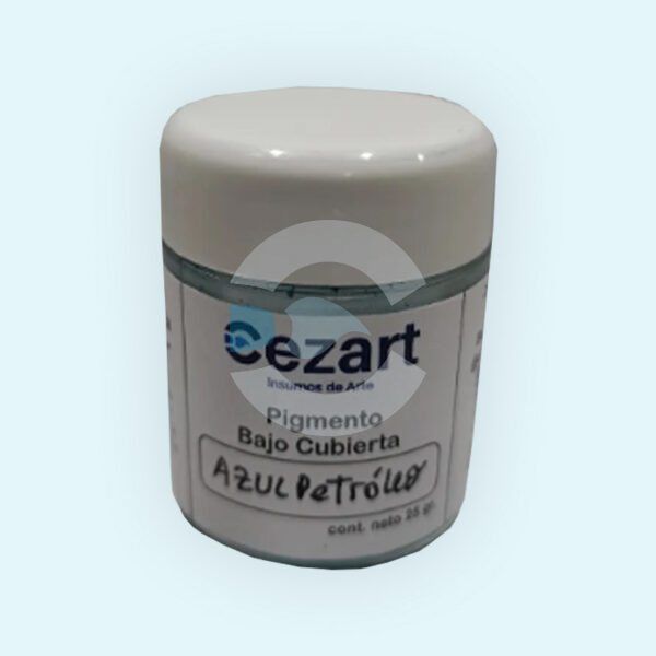 Pigmentos Bajo Cubierta (Listo para usar) Azul Petróleo BC0105 25 gr