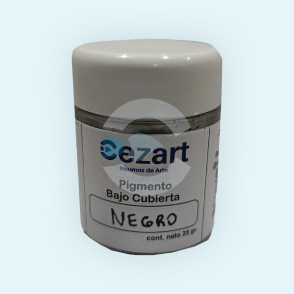 Pigmentos Bajo Cubierta (Listo para usar) Negro BC0114 25 gr