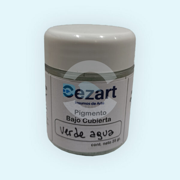 Pigmentos Bajo Cubierta (Listo para usar) Verde Agua BC0120 25 gr