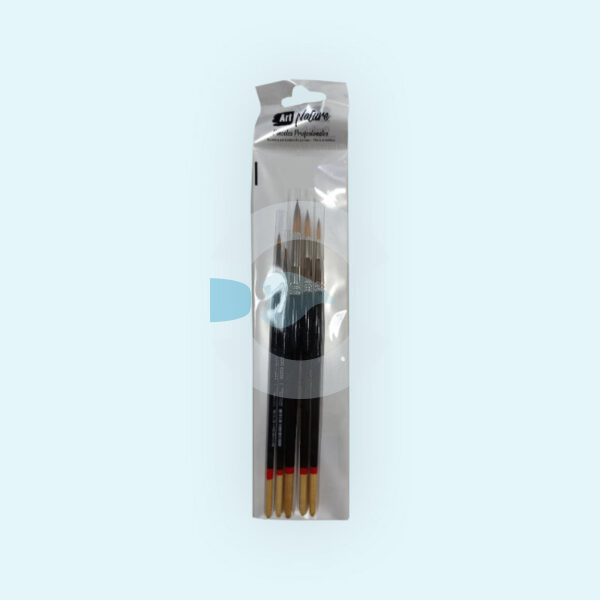 Set Pinceles Redondos Art Nature 83200