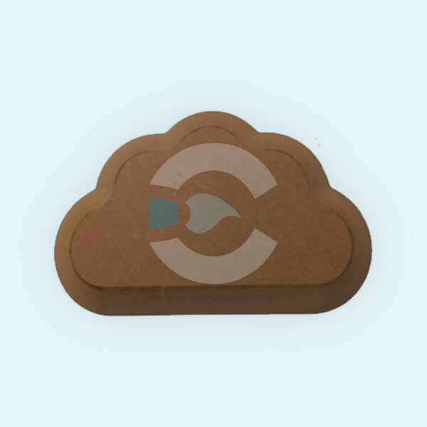 Contramolde nube (19 x 13 cm)