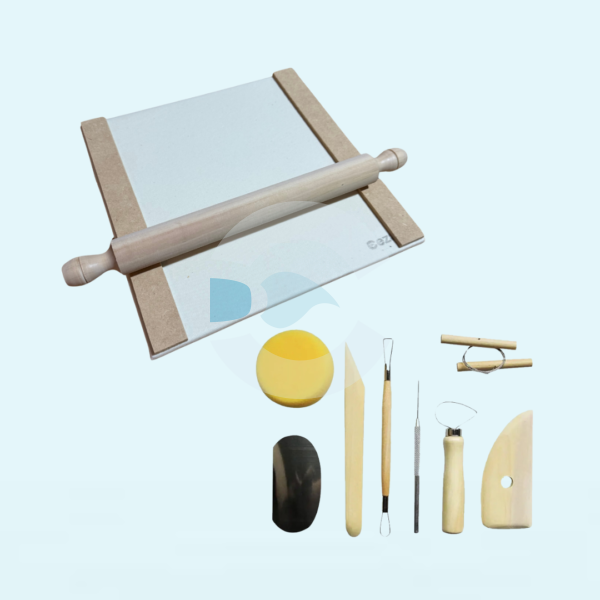 Tabla Impermeable + Palo de Amasar + Varillas Niveladoras + Kit de Inicio x 8 - Image 2