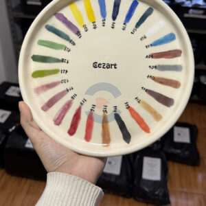 Combo 26 Colores Pigmentos Listos Ceramicos Cezart 25 gr c/u