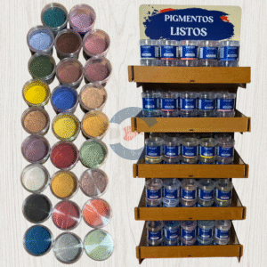 Combo 26 Colores Pigmentos Listos Ceramicos Cezart 25 gr c/u