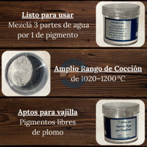 Pigmentos Bajo Cubierta (Listo para usar) Blanco BC0106 25 gr