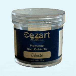 Pigmentos Bajo Cubierta (Listo para usar) Celeste BC0107 25 gr