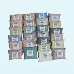 Combo 25 Colores De Engobes Cerámicos Cezart x 100 gr c/u