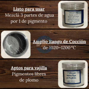 Pigmento Bajo Cubierta Gris BC0109 25 gr