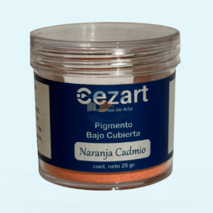 Pigmentos Bajo Cubierta (Listo para usar) Naranja Cadmio BC0113 25 gr