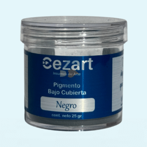 Pigmentos Bajo Cubierta (Listo para usar) Negro BC0114 25 gr