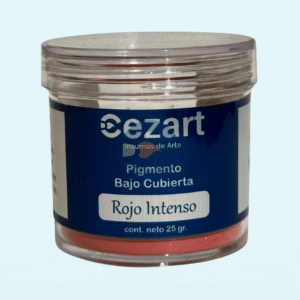 Pigmentos Bajo Cubierta (Listo para usar) Rojo Intenso BC0117 25 gr