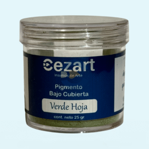 Pigmentos Bajo Cubierta (Listo para usar) Verde Hoja BC0121 25 gr