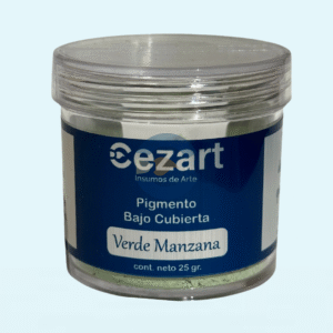 Pigmentos Bajo Cubierta (Listo para usar) Verde Manzana BC0123 25 gr