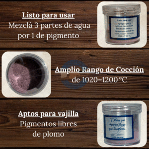 Pigmentos Bajo Cubierta (Listo para usar) Violeta BC0125 25 gr