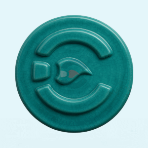 Esmalte Cerámico Artísticos Turquesa Craquelado C59 (250 gr / 1 kg)