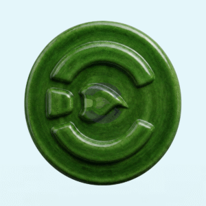 Esmalte Cerámico Artísticos Verde Cobre C68 (250 gr / 1 kg)