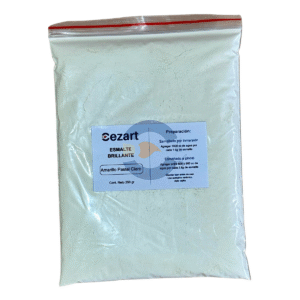 Esmalte Cerámico Brillante Amarillo Pastel Claro C21 (250 gr / 1 kg)