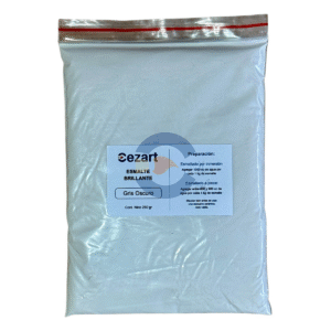 Esmalte Cerámico Brillante Gris Oscuro C12 (250 gr / 1 kg)