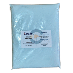 Esmalte Cerámico Brillante Turquesa C25 (250 gr / 1 kg)