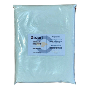 Esmalte Cerámico Brillante Verde Agua C29 (250 gr / 1 kg)