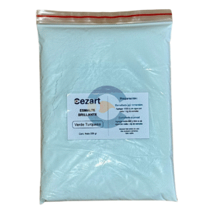 Esmalte Cerámico Brillante Verde Turquesa C17 (250 gr / 1 kg)