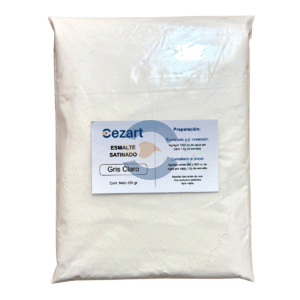 Esmalte Cerámico Satinado Gris Claro C35 (250 gr / 1 kg)