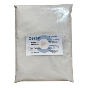 Esmalte Cerámico Satinado Gris Oscuro C36 (250 gr / 1 kg)