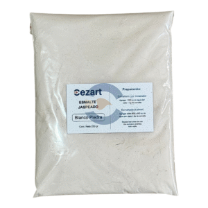 Esmalte Jaspeado Blanco Piedra (250 gr / 1 kg)