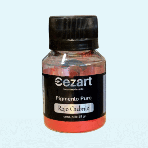 Pigmento Puro Rojo Cadmio x 25 gr