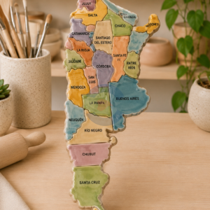 Cortante Mapa de Argentina Grande