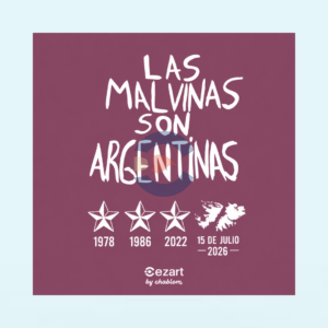 Silk Screen Printing EC04 Malvinas Chablom
