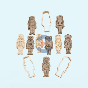 Kit Sellos y Cortantes Cascanueces Navideños