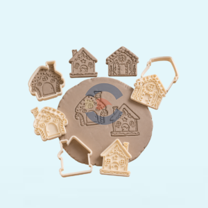 Kit Sellos y Cortantes Casas de Jengibre